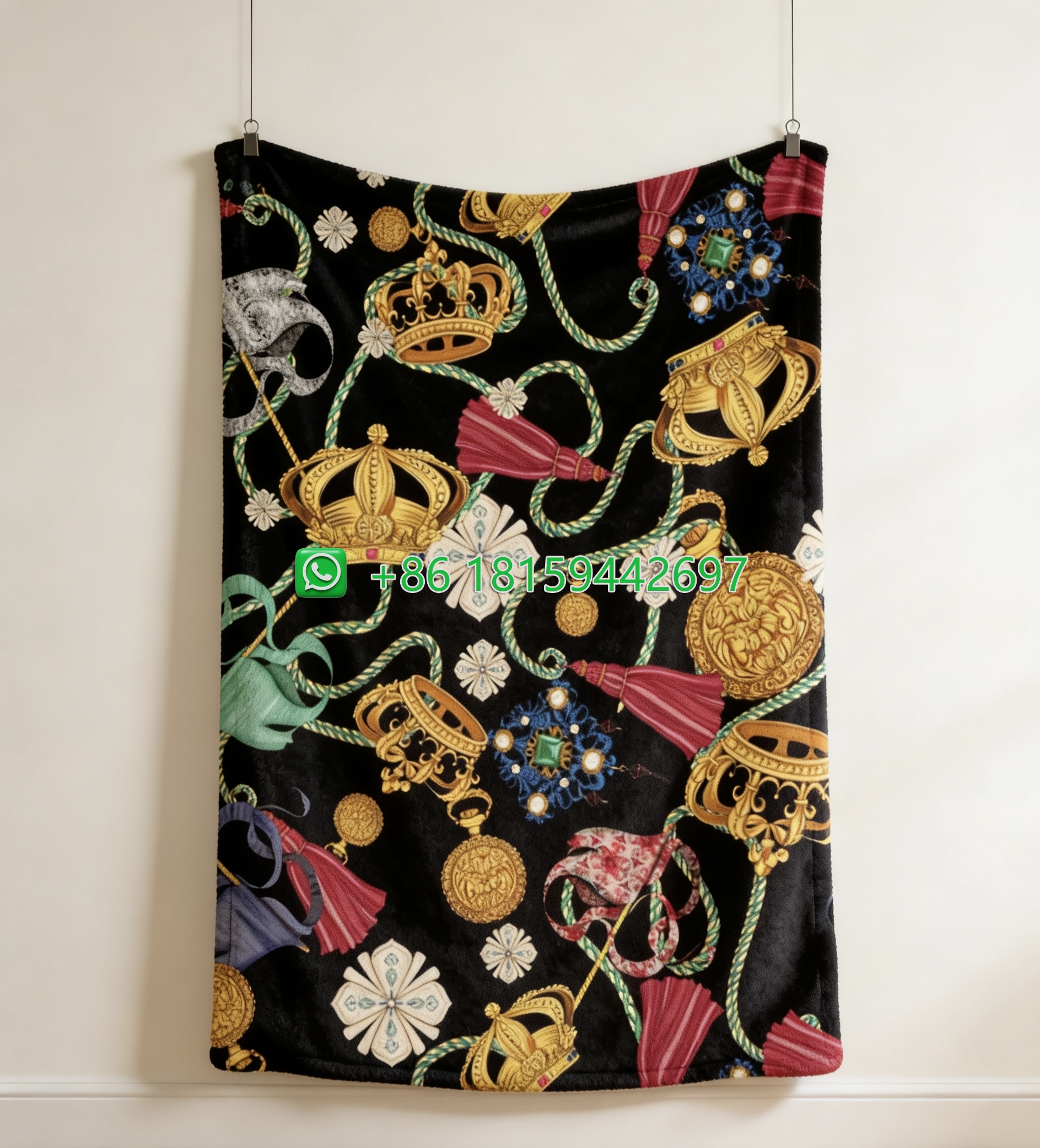 Hermes Throw Blankets
